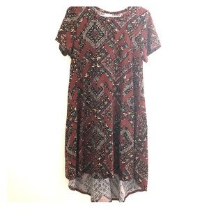Lularoe Aztec print Carly - Sz Medium
